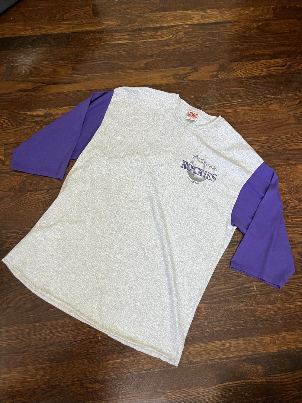 Colorado Rockies Single Stitch Tee